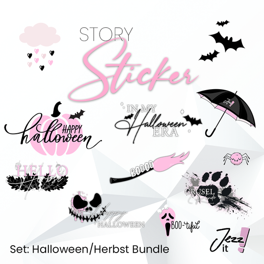 Story Sticker - Halloween/Herbst Bundle