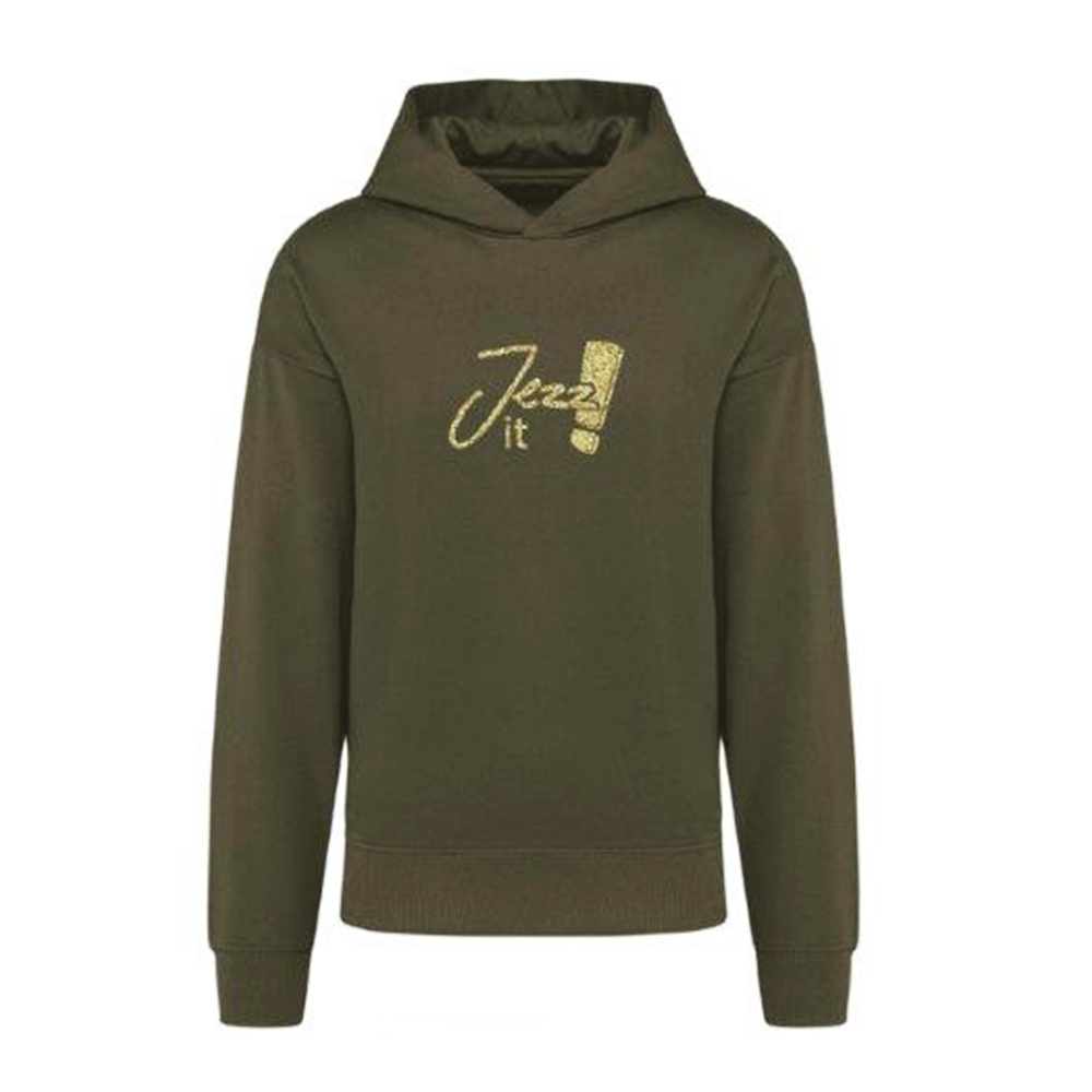 Jezz it! Hoodie - Khaki Gold